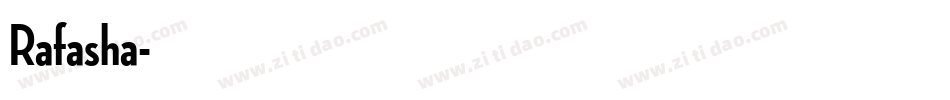 Rafasha字体转换