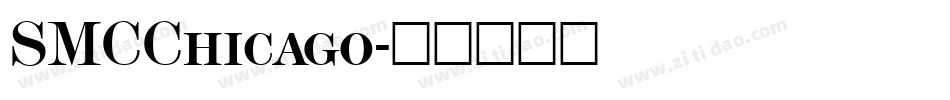 SMCChicago字体转换