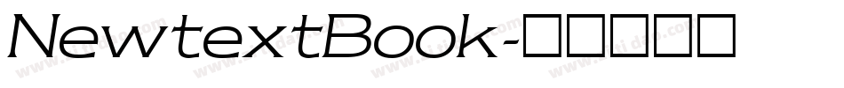 NewtextBook字体转换