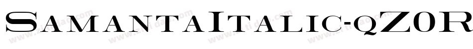 SamantaItalic-qZ0Rr字体转换