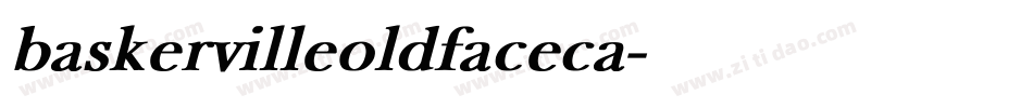 baskervilleoldfaceca字体转换