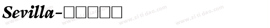 Sevilla字体转换