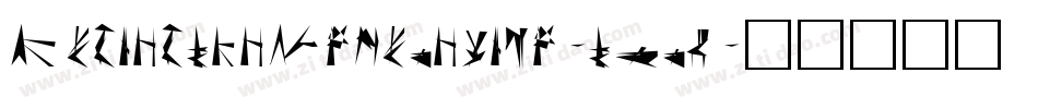 HolialphaDecorative-pRry字体转换