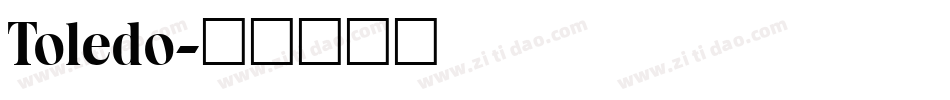 Toledo字体转换