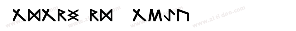 BodoniCnd-Norma字体转换