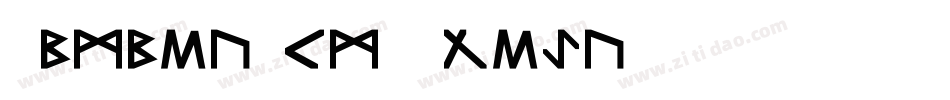FuturaExt-Norma字体转换