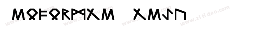 Presentor-Norma字体转换