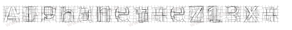 Alphanet-eZ13x字体转换