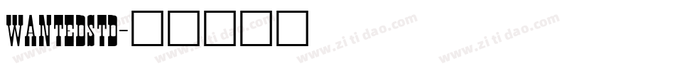 WantedStd字体转换