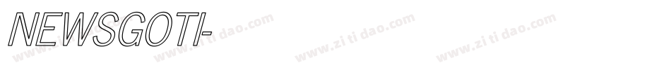 NEWSGOTI字体转换