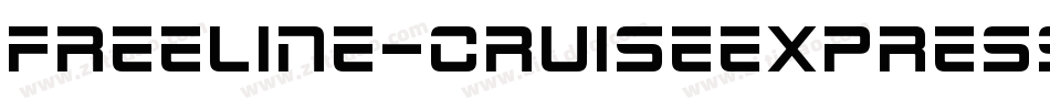 FreeLine-CruiseExpress字体转换