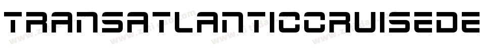 TransatlanticCruiseDemo-XRo9字体转换
