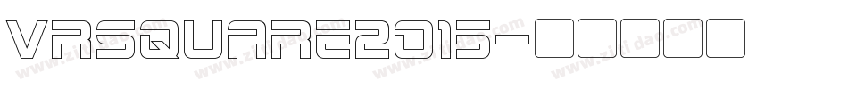 vrsquare2015字体转换