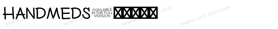 Handmeds字体转换