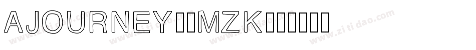 AJourney-7mZK字体转换