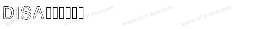 DISA字体转换