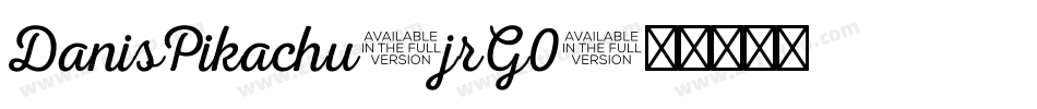 DanisPikachu-jrG0字体转换