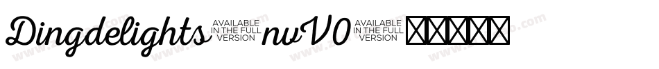 Dingdelights-nvV0字体转换