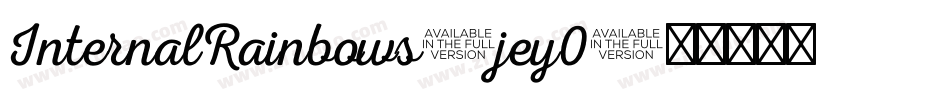 InternalRainbows-jey0字体转换