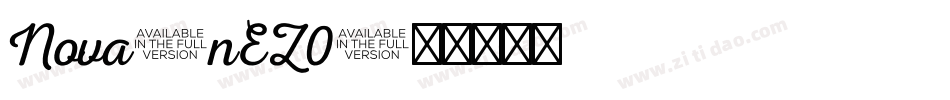 Nova-nEZ0字体转换