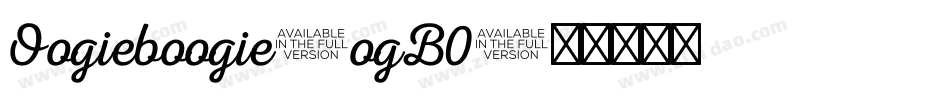 Oogieboogie-ogB0字体转换