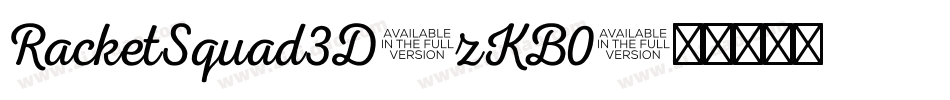 RacketSquad3D-zKB0字体转换