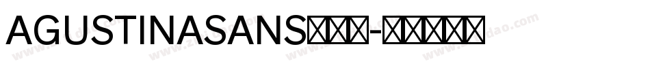 AGUSTINASANS转换器字体转换