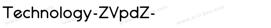 Technology-ZVpdZ字体转换
