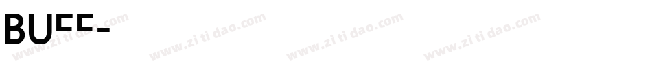 Buff字体转换