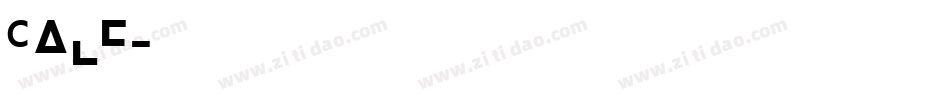 Calf字体转换