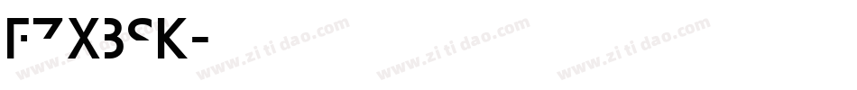 FZxbsk字体转换