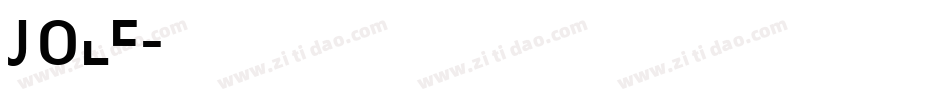 jolf字体转换