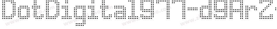 DotDigital977-d9ArZ字体转换