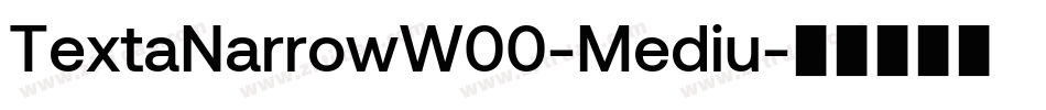 TextaNarrowW00-Mediu字体转换