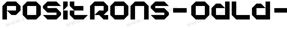 Positrons-odLd字体转换
