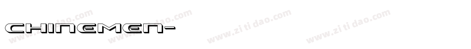 ChineMen字体转换
