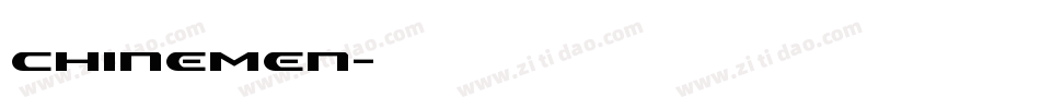 ChineMen字体转换