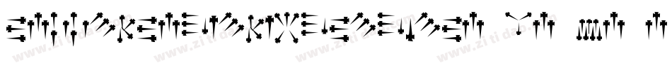 DaggerDancerCondensed-K7W57字体转换