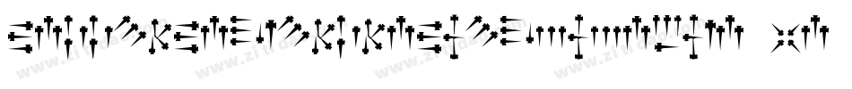 DaggerDancerGradientItalic-X3E9d字体转换