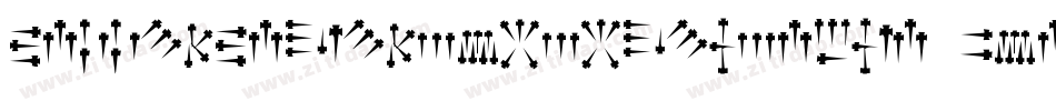 DaggerDancerTwotoneItalic-BWamx字体转换