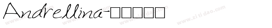 Andrellina字体转换