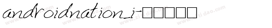 androidnation_i字体转换
