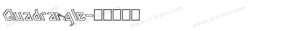 Quadrangle字体转换