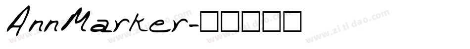 AnnMarker字体转换