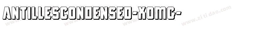 AntillesCondensed-XoMG字体转换