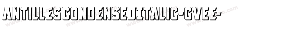 AntillesCondensedItalic-gVeE字体转换