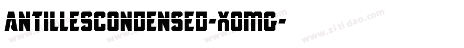 AntillesCondensed-XoMG字体转换