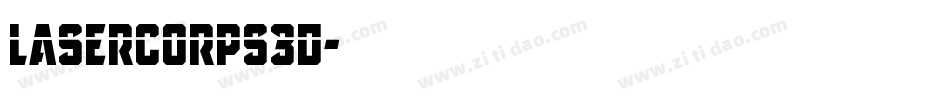 lasercorps3d字体转换