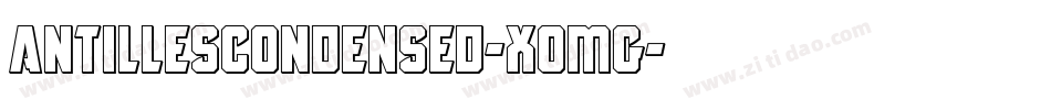 AntillesCondensed-XoMG字体转换