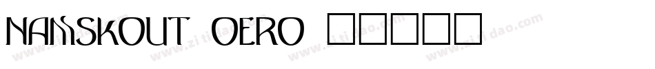 Namskout-oERo字体转换